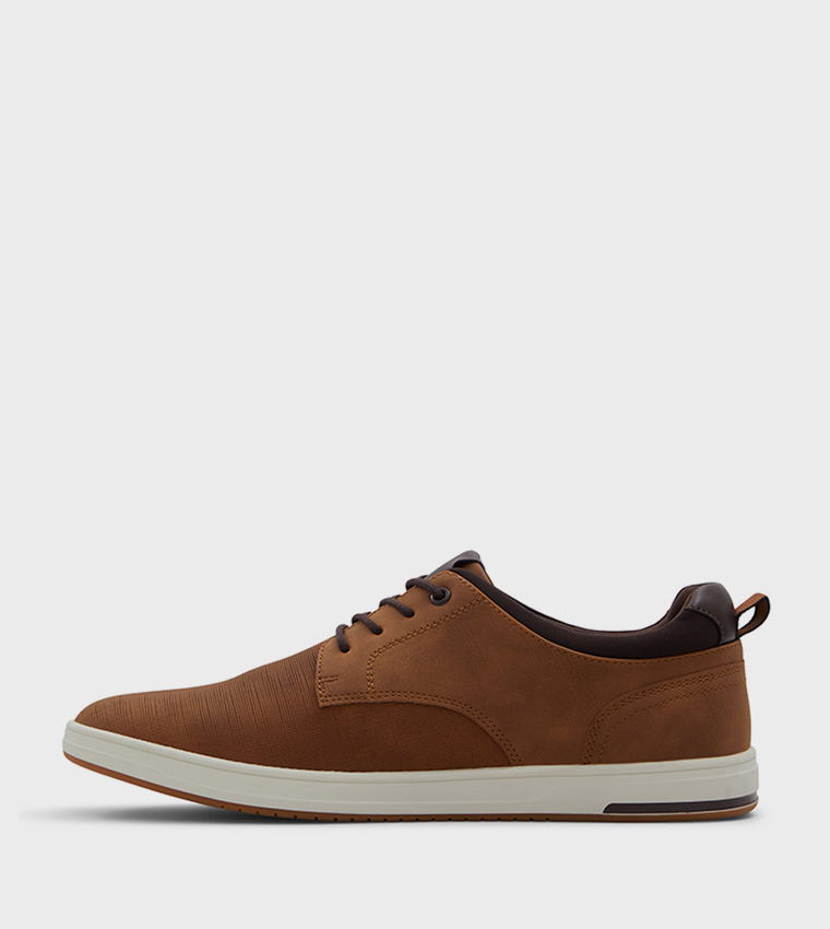 WISTMAN Textured Lace-Up Shoes