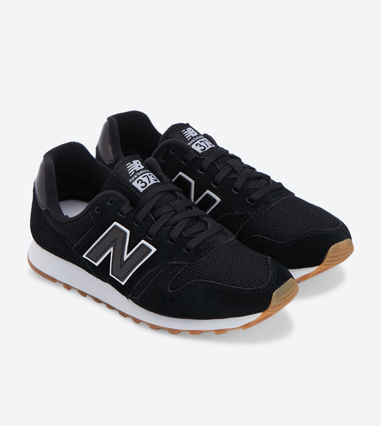 Buy New Balance 373 Low Top Lace Up Sneakers Black In Black 6thStreet Qatar