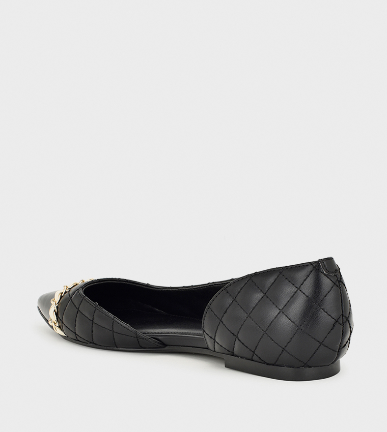 BREZA Metal Accent Ballerinas