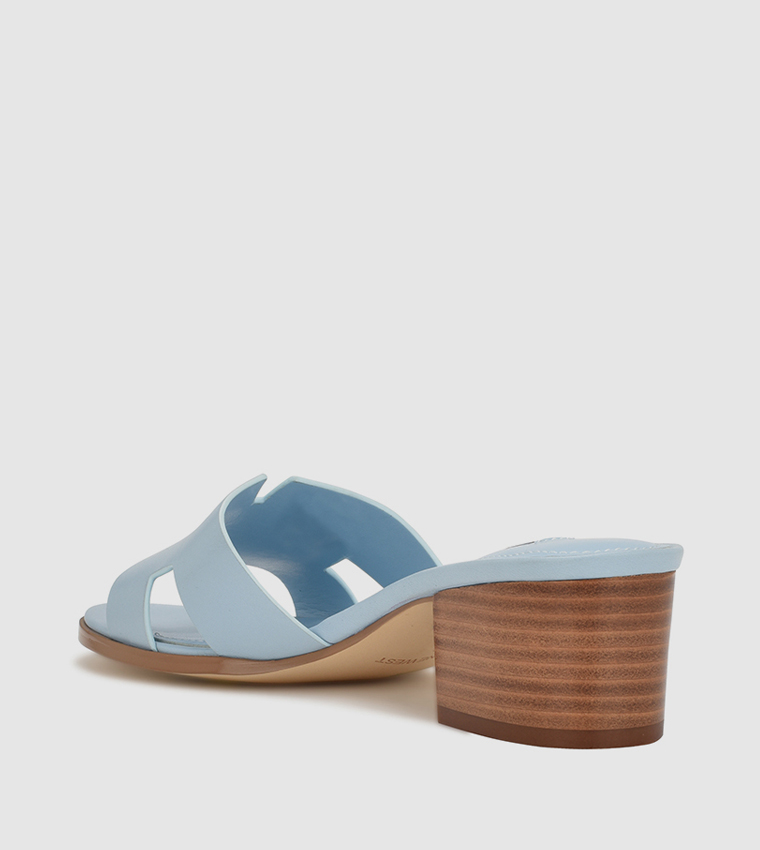 Aubrey Open Toe Block Heel Sandals