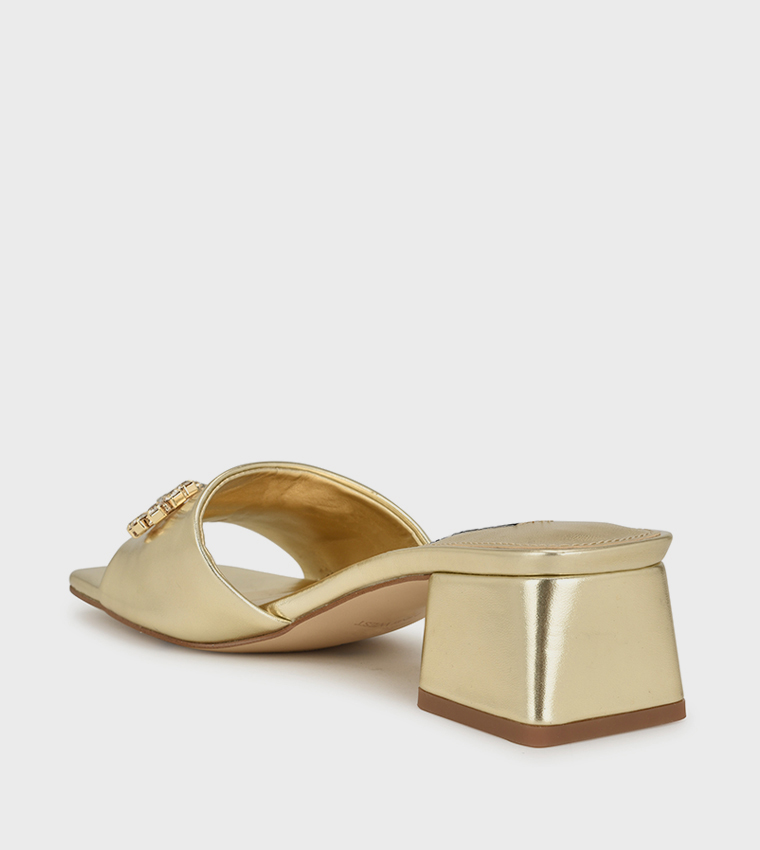 BAMSY Accessory Detail Heel Sandals