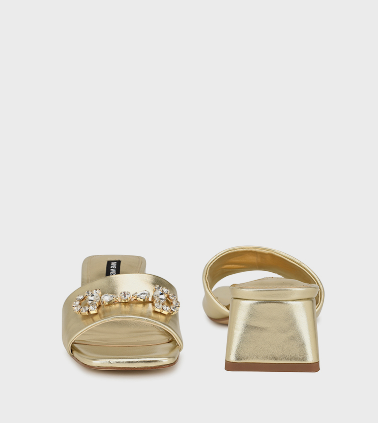 BAMSY Accessory Detail Heel Sandals