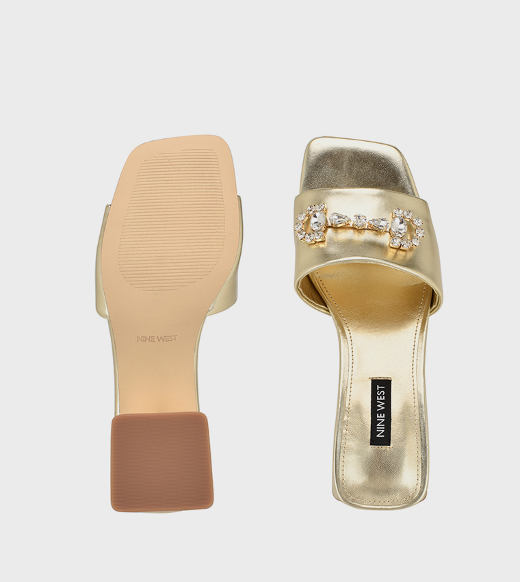 BAMSY Accessory Detail Heel Sandals
