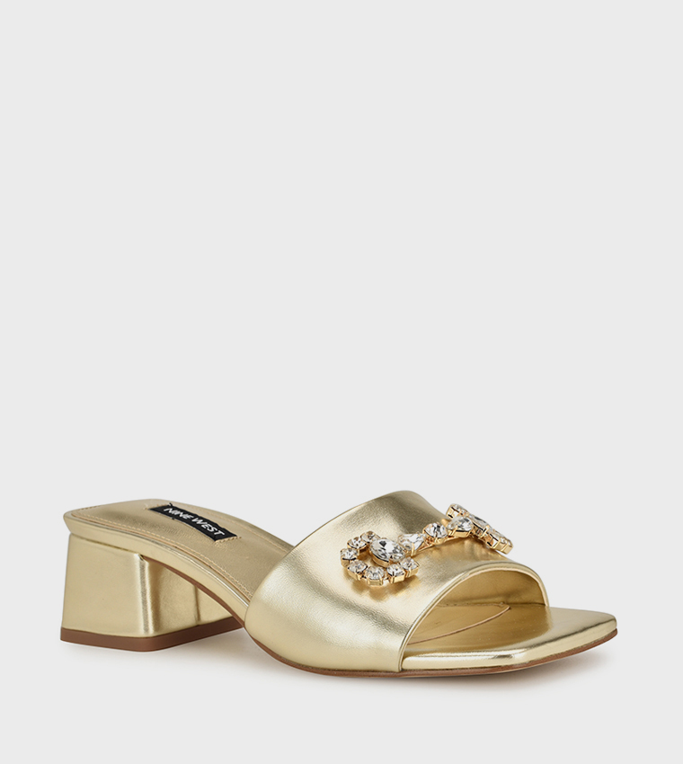 BAMSY Accessory Detail Heel Sandals