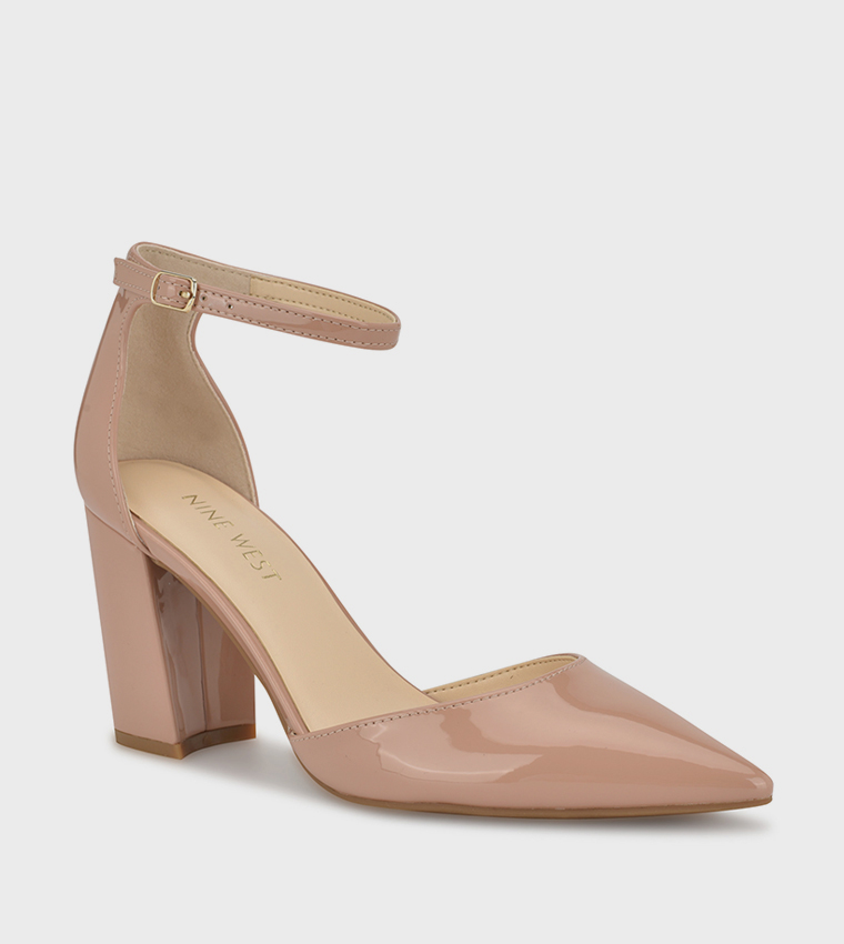 Ankle Strap Block Heel Sandals