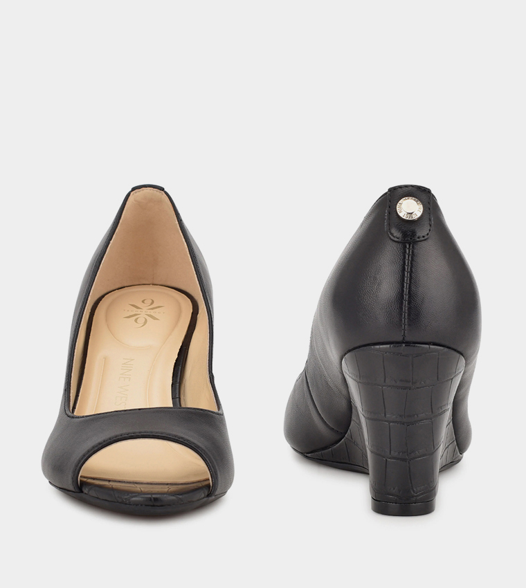 CAPE Peep Toe Wedge Sandals