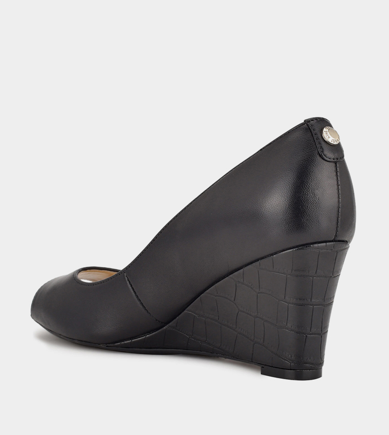 CAPE Peep Toe Wedge Sandals