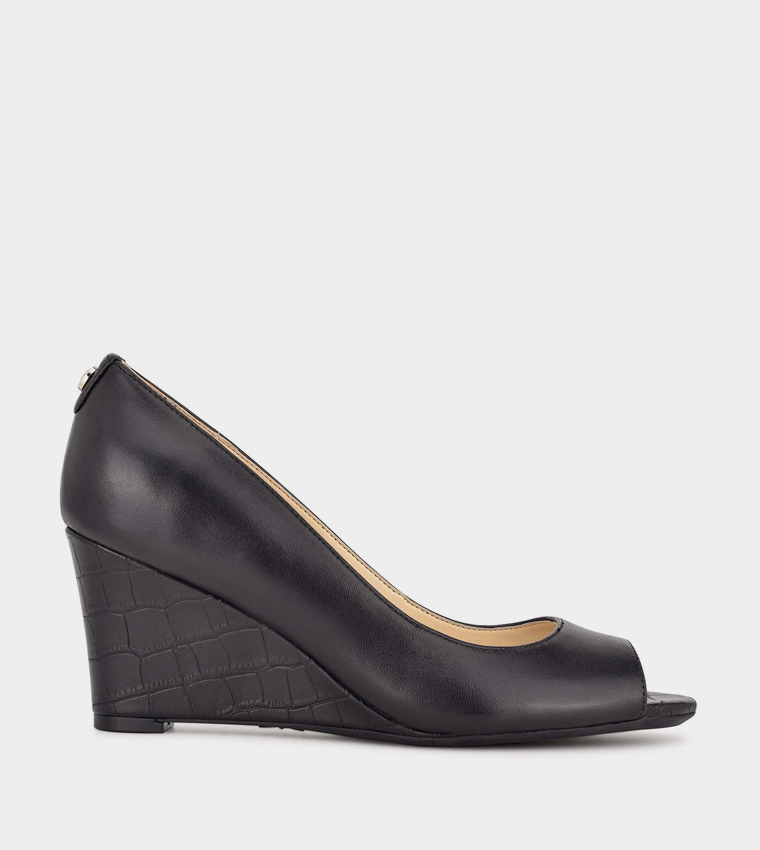CAPE Peep Toe Wedge Sandals