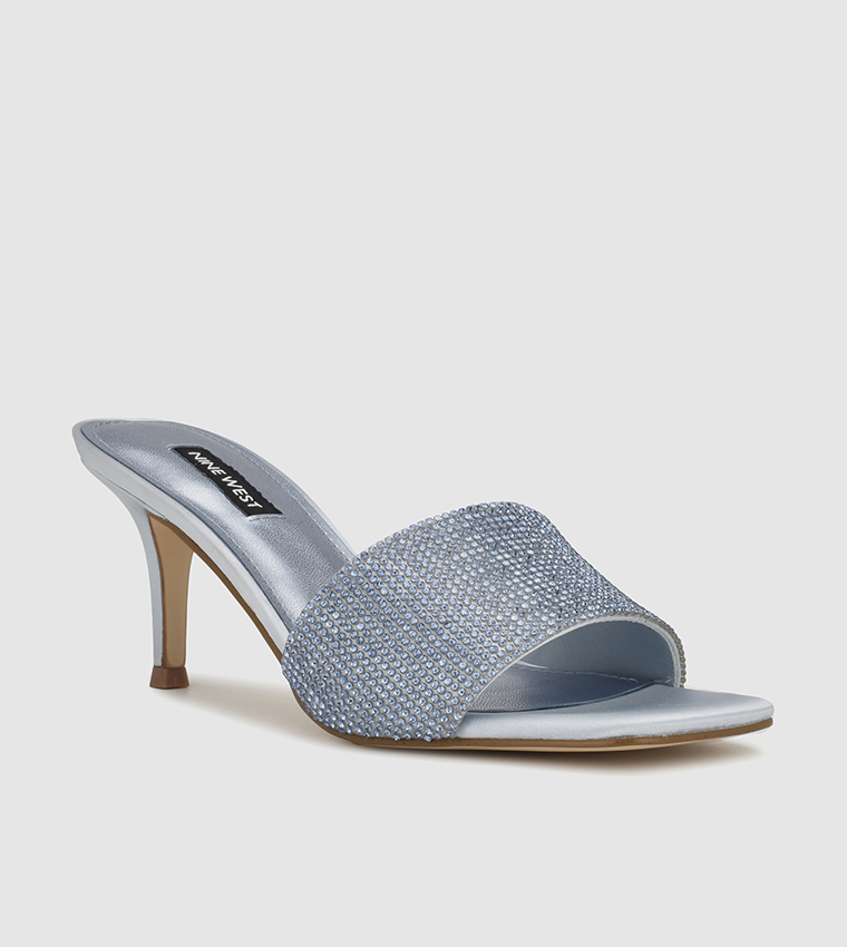 Nine west blue sandals online