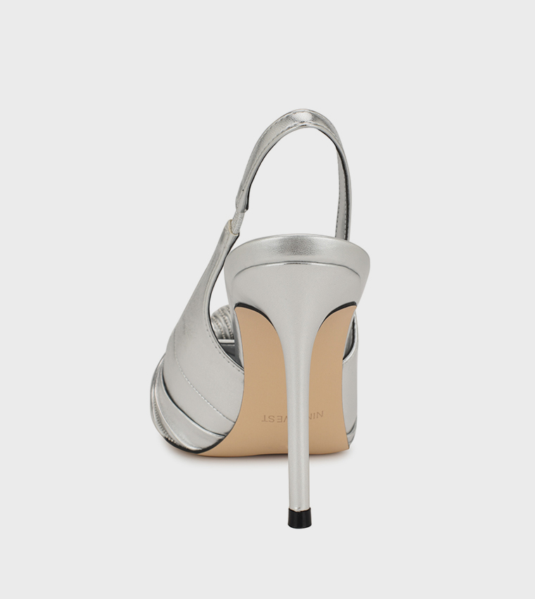 FAIVE Knot Detail Slingback Pumps
