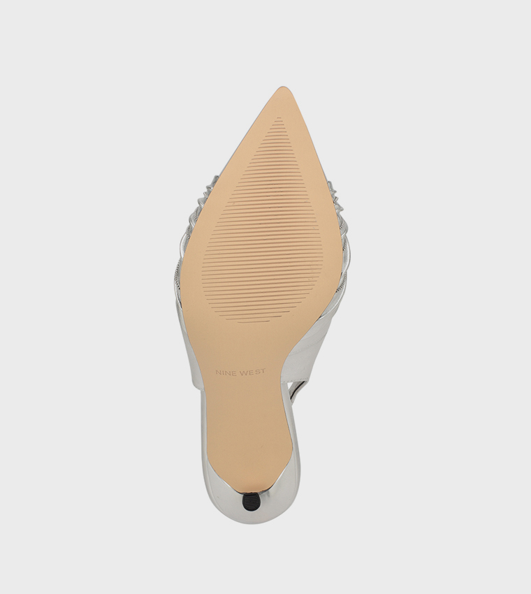 FAIVE Knot Detail Slingback Pumps