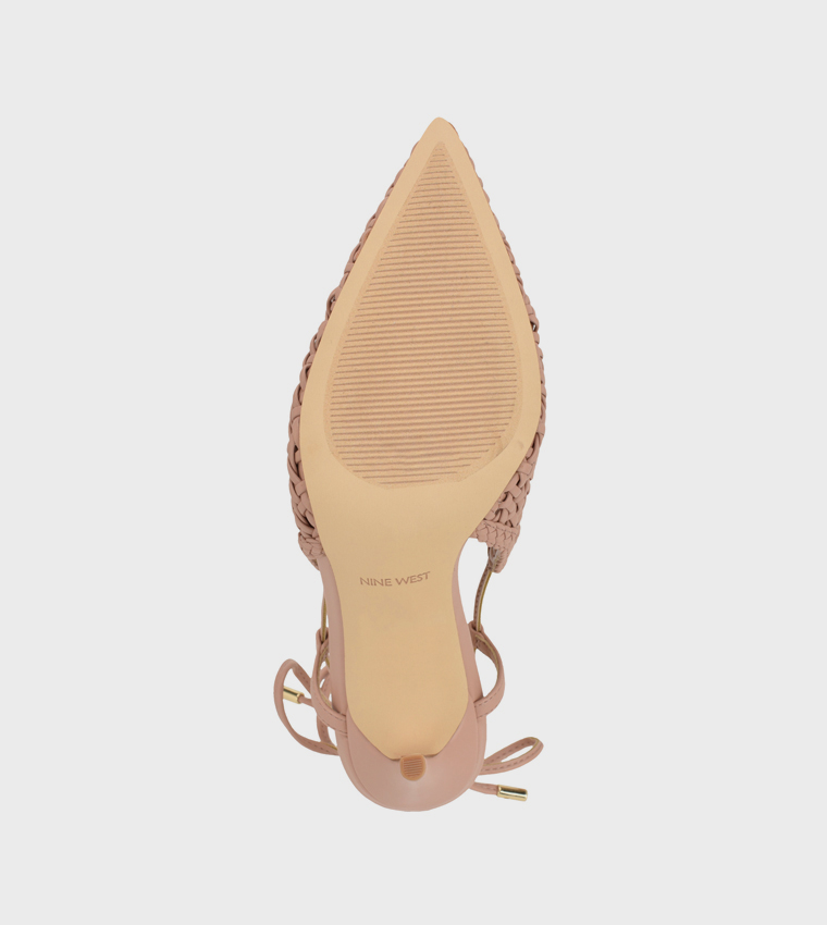 FESSLA Braided Slingback Pumps