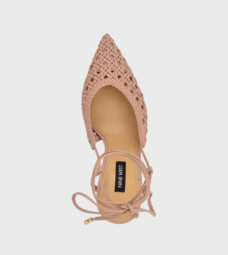 FESSLA Braided Slingback Pumps