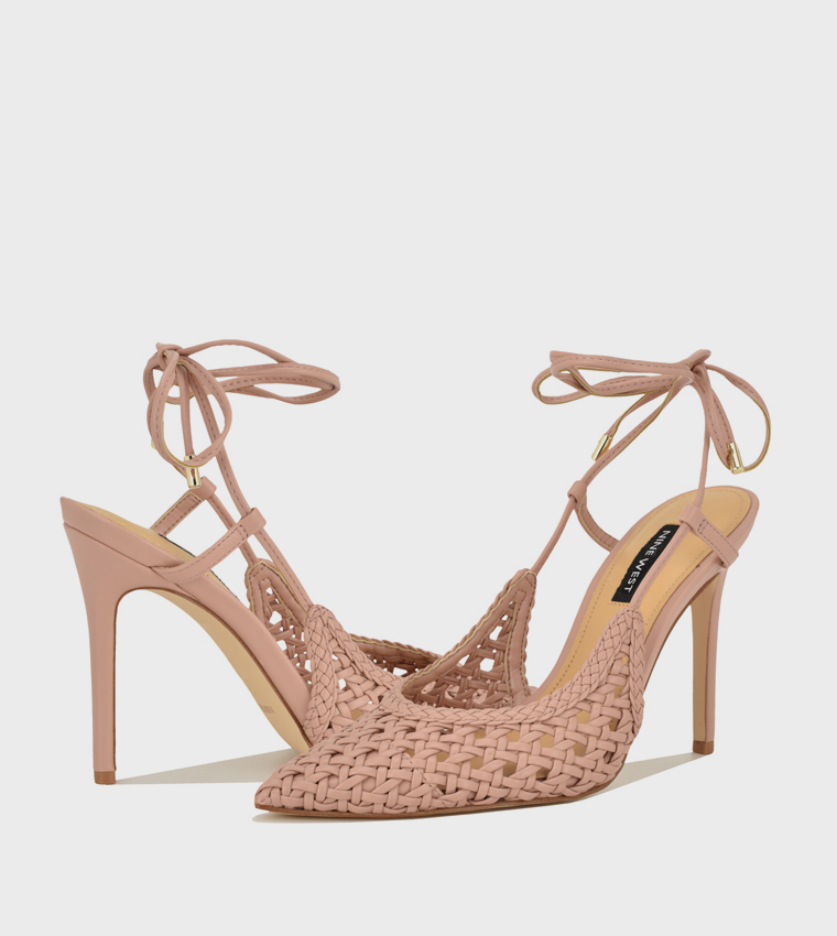 FESSLA Braided Slingback Pumps