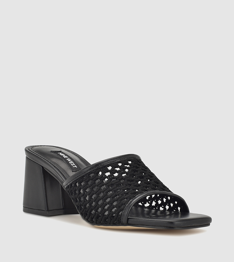 Nine west block online heel sandals