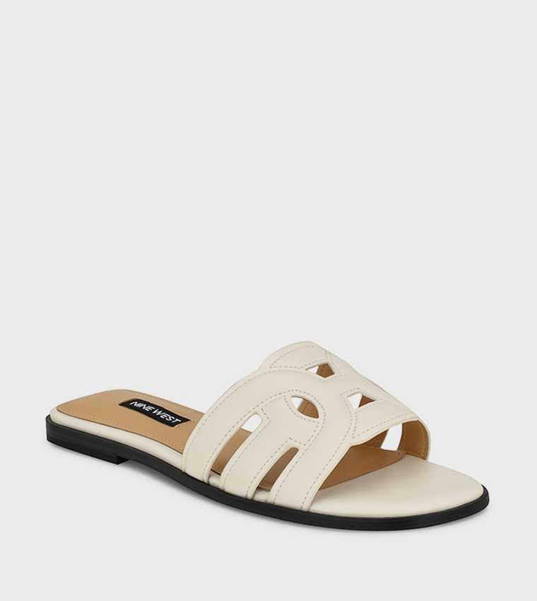 Nine west beige sandals online