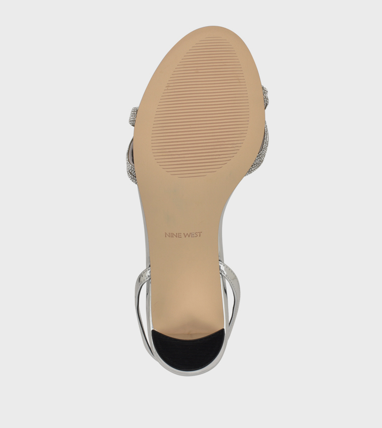 GENNER Embellished Heeled Sandals