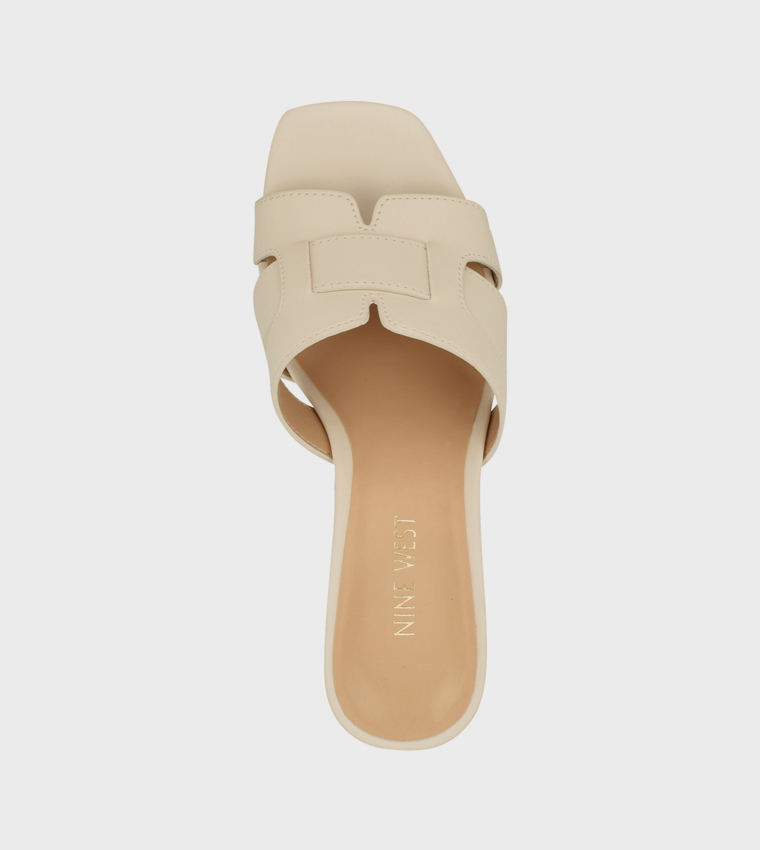GLANCE Block Heel Sandals