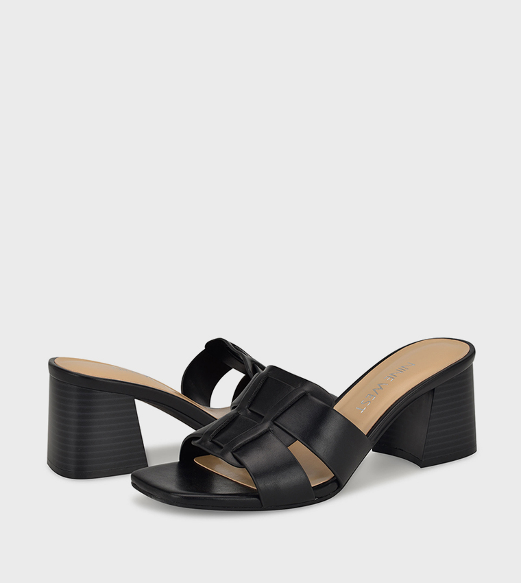 GLID Block Heel Sandals