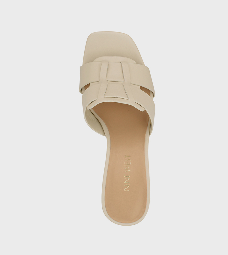 Open Toe Block Heel Sandals