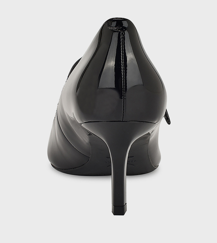 HADEY Glossy Mary Jane Pumps