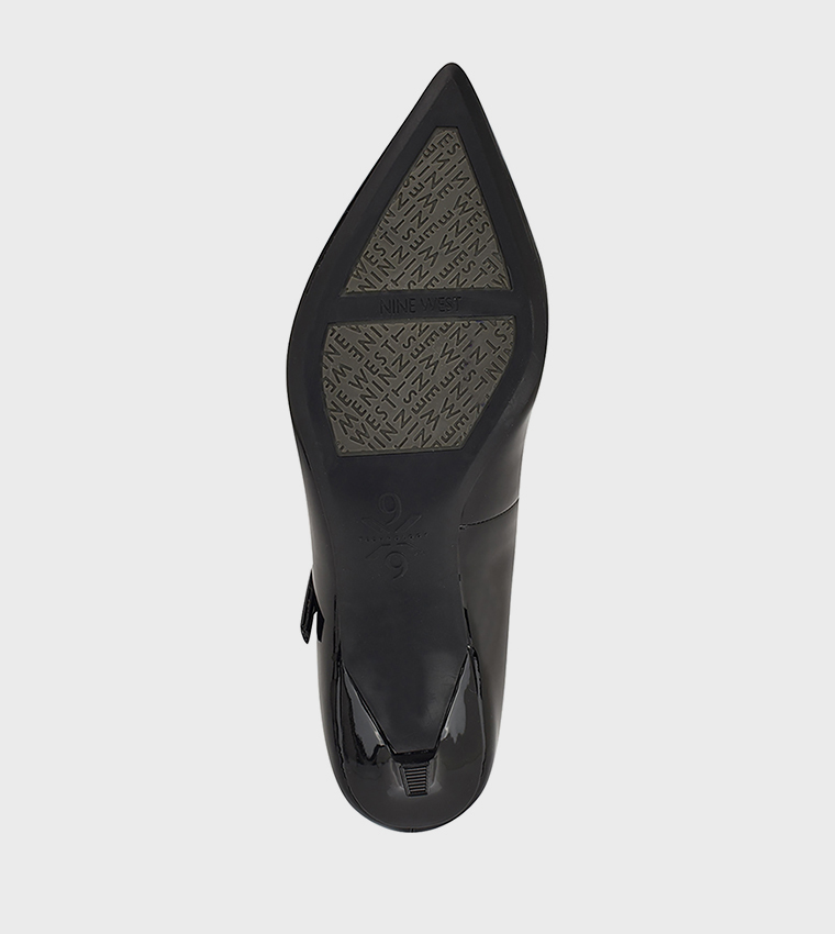 HADEY Glossy Mary Jane Pumps