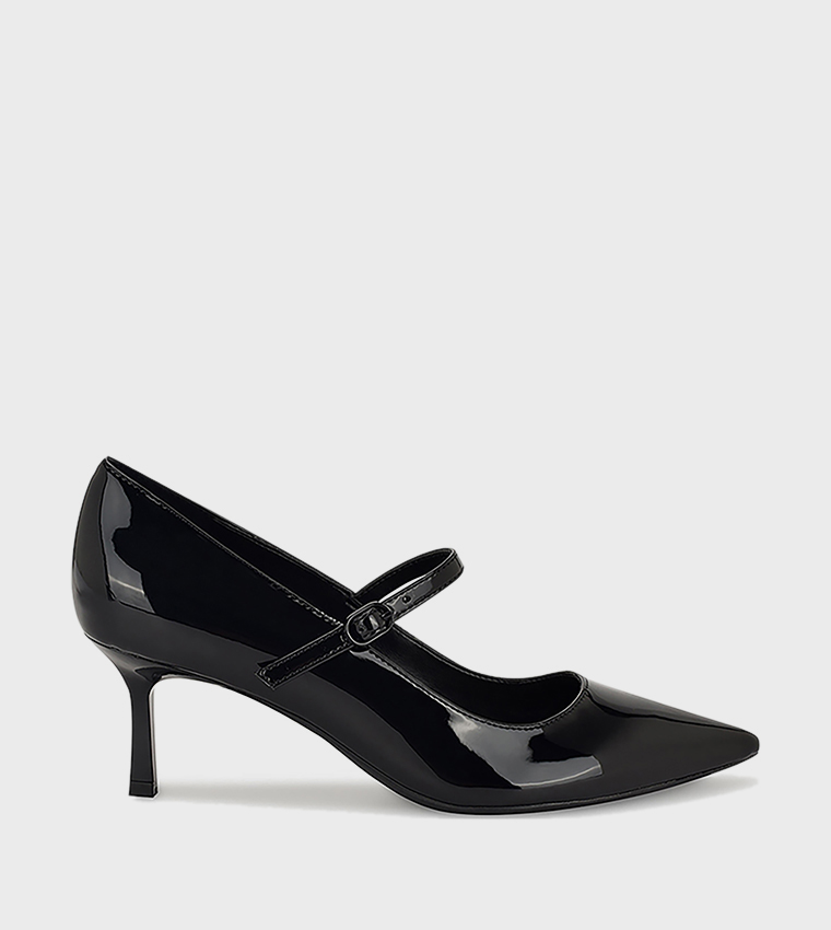 HADEY Glossy Mary Jane Pumps