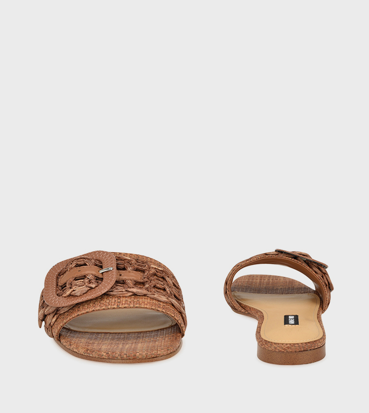 【大特価】Nine West Hagleigh Flat Slide サンダル Hagleigh Flat Slide Sandals – Nine West
