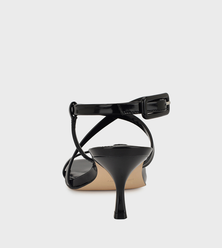 HANNI Ankle Strap Heeled Sandals