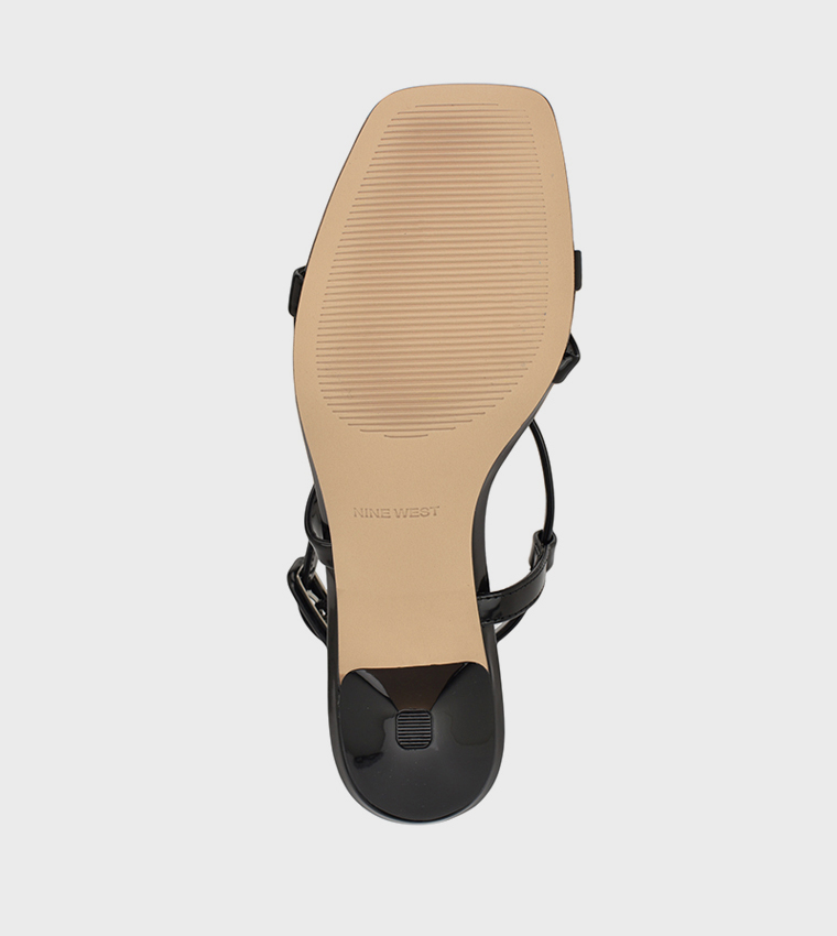 HANNI Ankle Strap Heeled Sandals