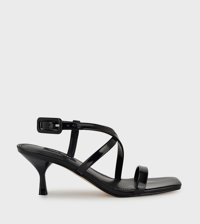 HANNI Ankle Strap Heeled Sandals