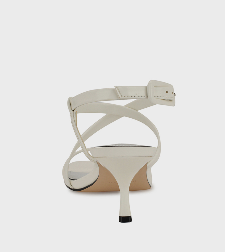 HANNI Ankle Strap Heeled Sandals