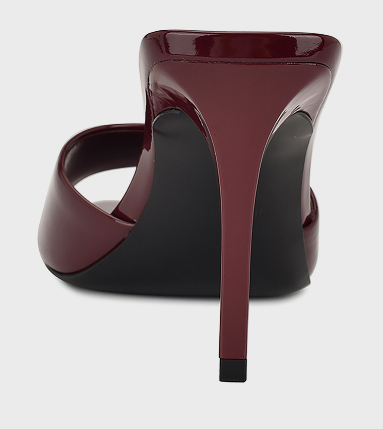 HATHER Glossy Heeled Sandals