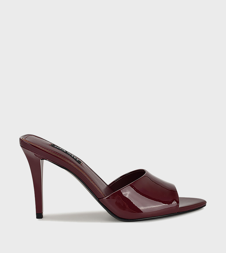 HATHER Glossy Heeled Sandals