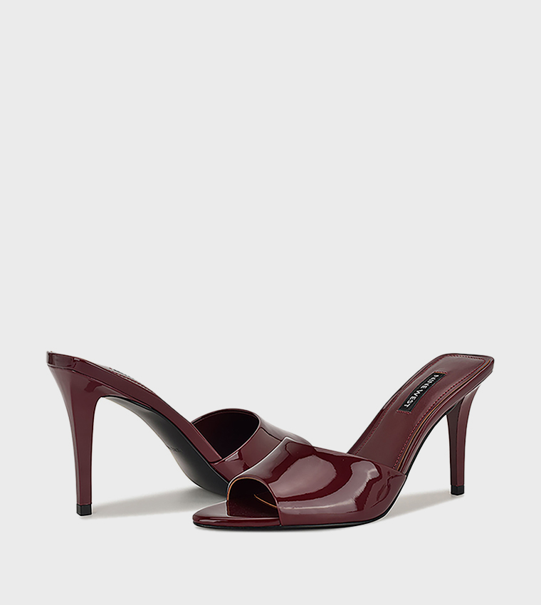 HATHER Glossy Heeled Sandals