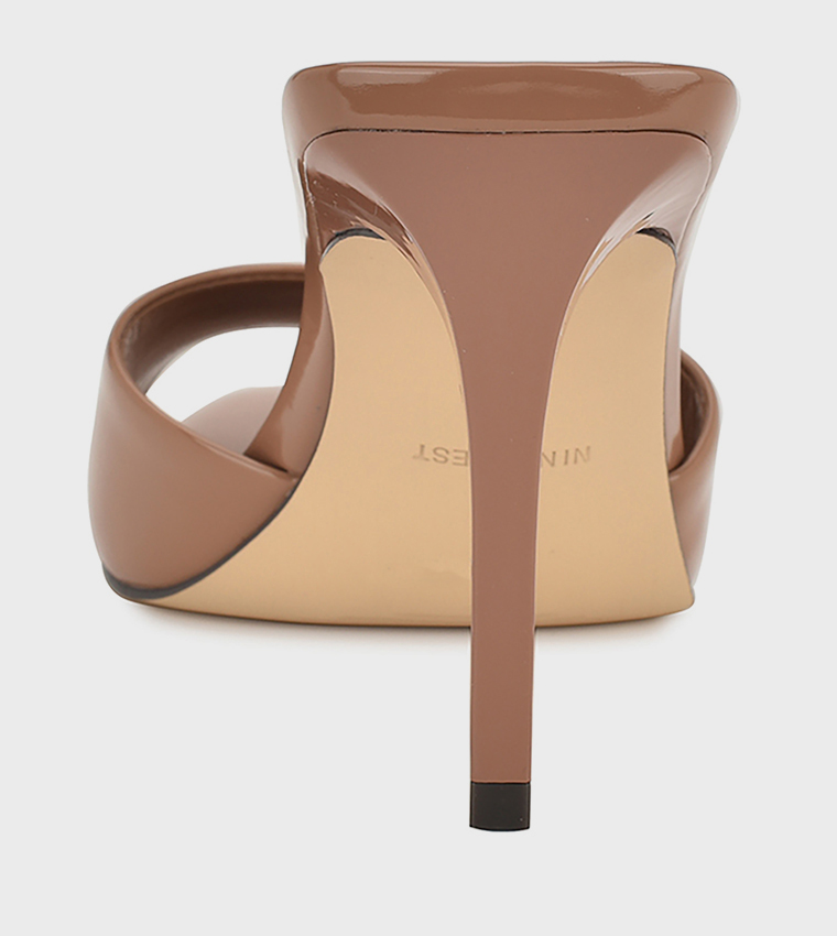 HATHER Glossy Heeled Sandals