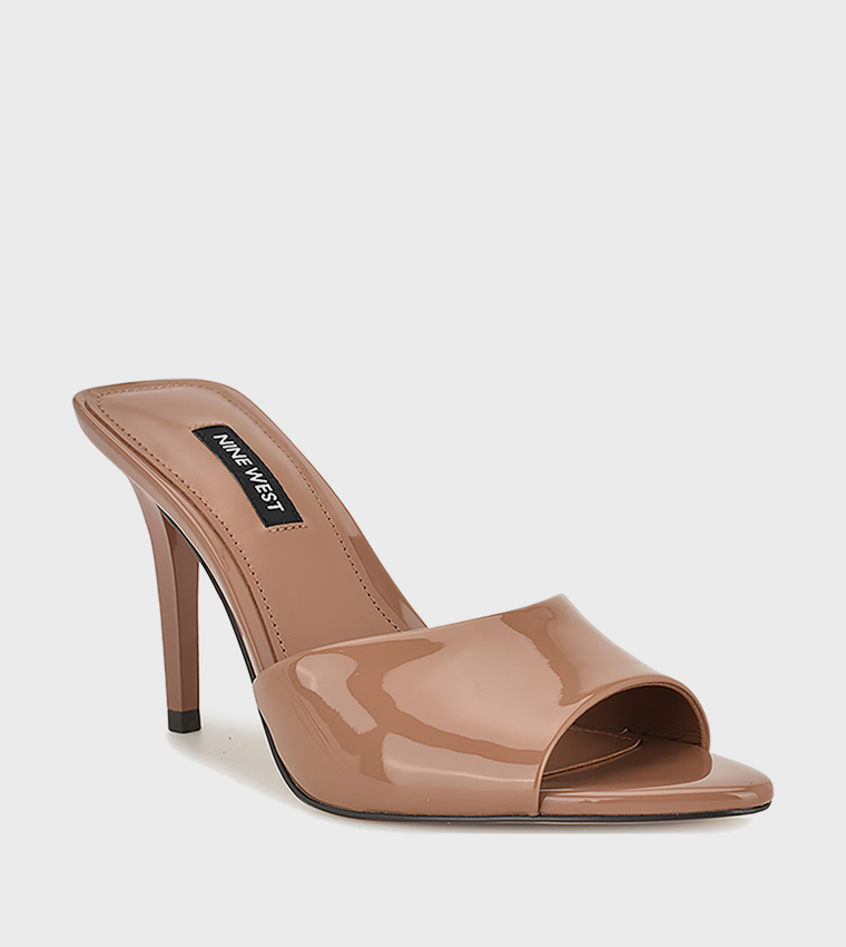 HATHER Glossy Heeled Sandals