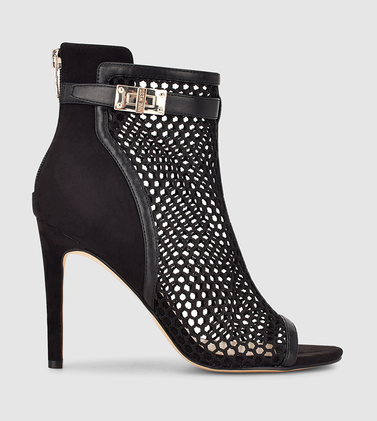 Mesh booties closed toe best sale