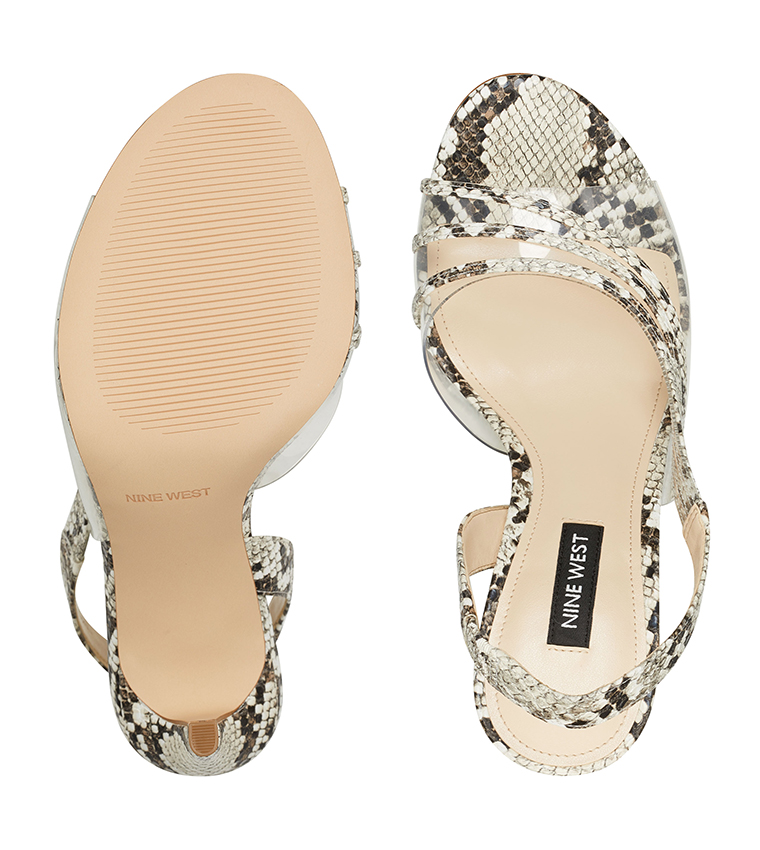 Nine west snakeskin sandals on sale