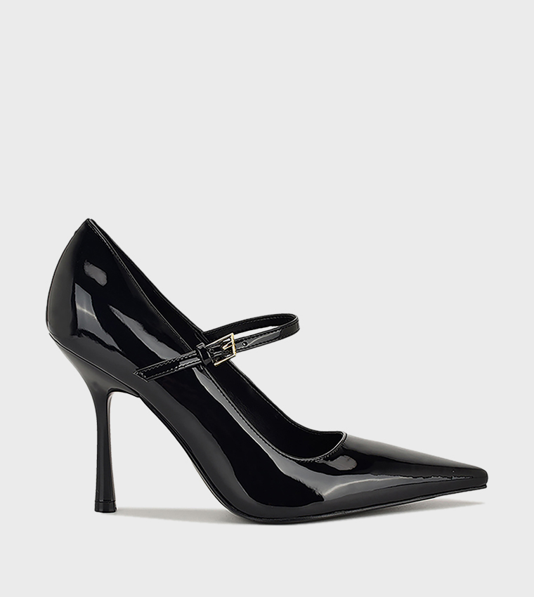 JINNIE Glossy Mary Jane Pumps