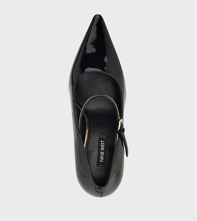 JINNIE Glossy Mary Jane Pumps