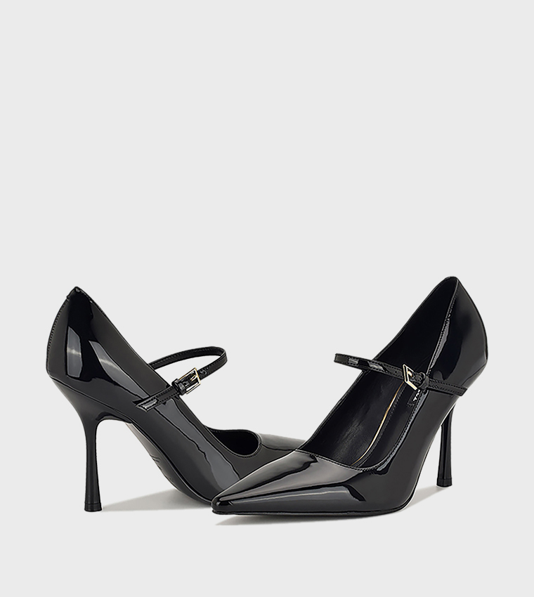 JINNIE Glossy Mary Jane Pumps
