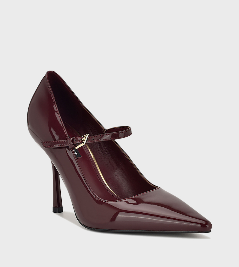 JINNIE Glossy Mary Jane Pumps