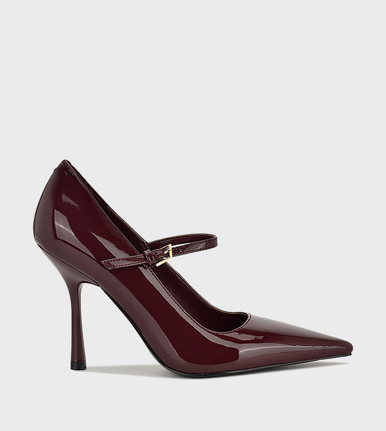 JINNIE Glossy Mary Jane Pumps