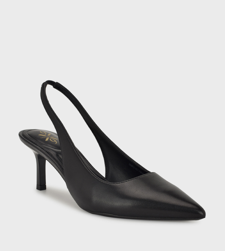 KATELY Pointed Toe Slingback Pumps