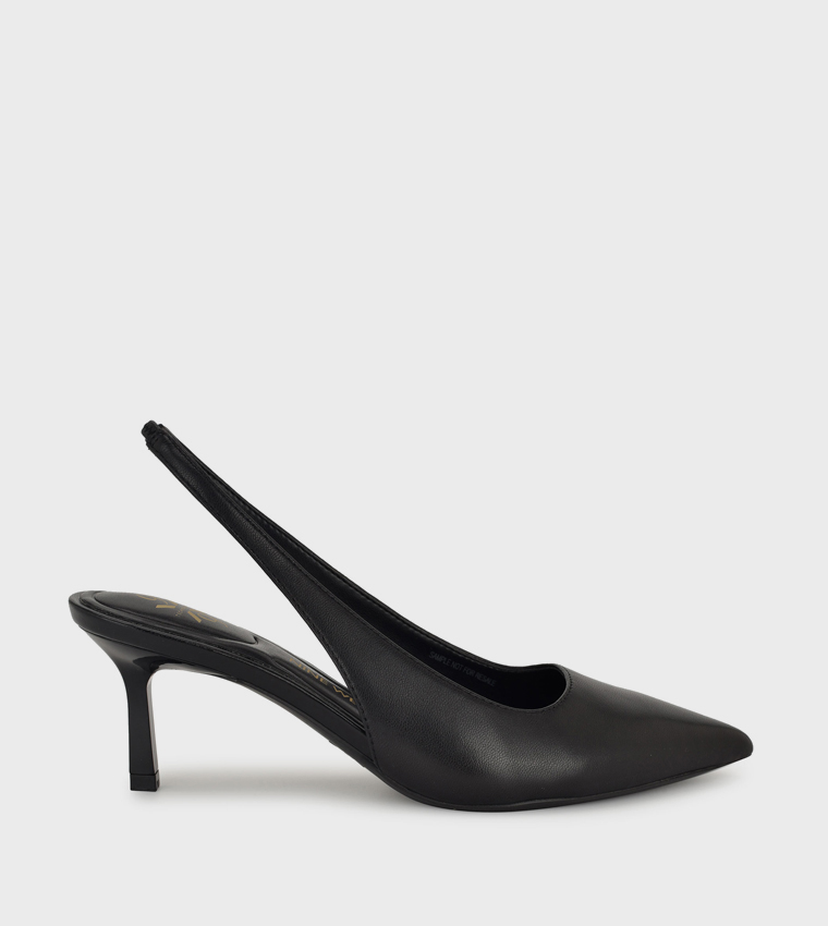 KATELY Pointed Toe Slingback Pumps