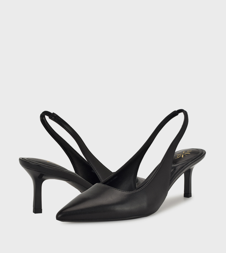 KATELY Pointed Toe Slingback Pumps