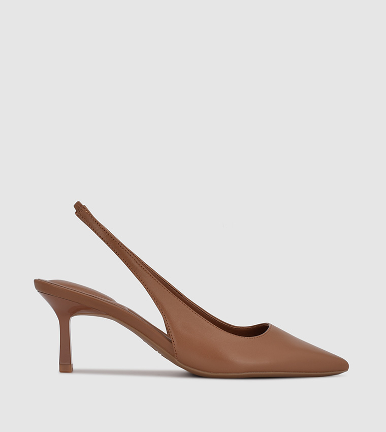 Kately9X9 New Pointed Toe Kitten Heels