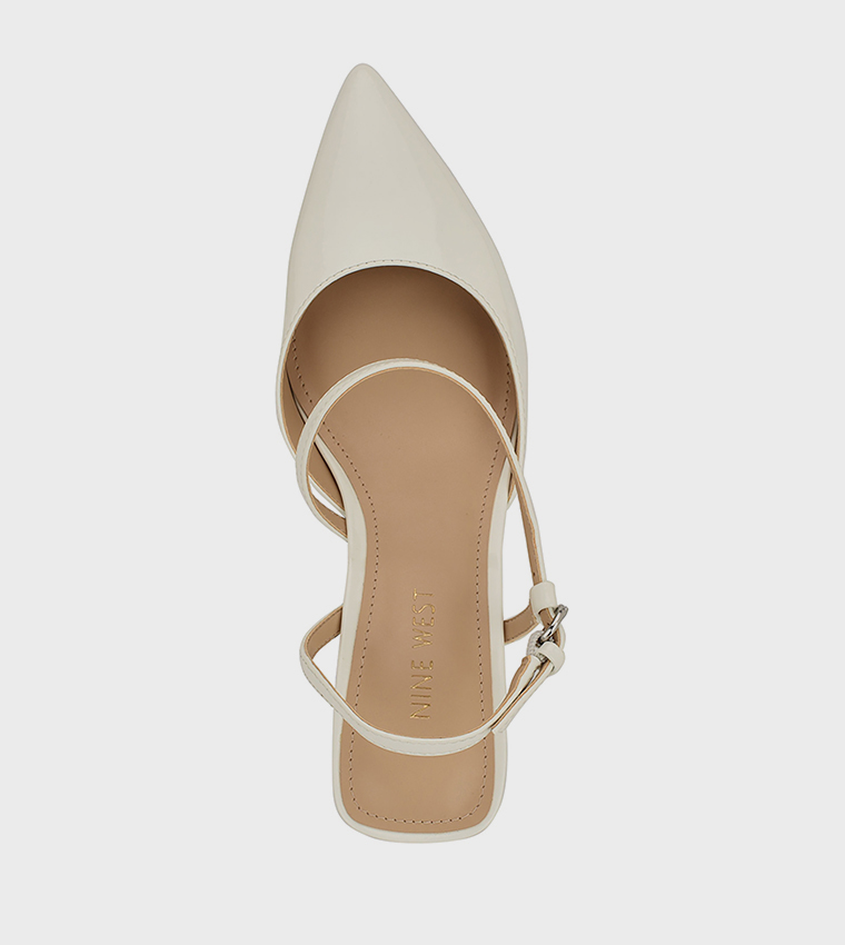 LINGIA Solid Slingback Pumps
