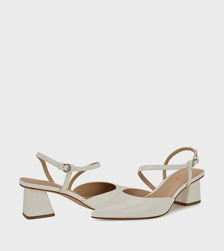 LINGIA Solid Slingback Pumps